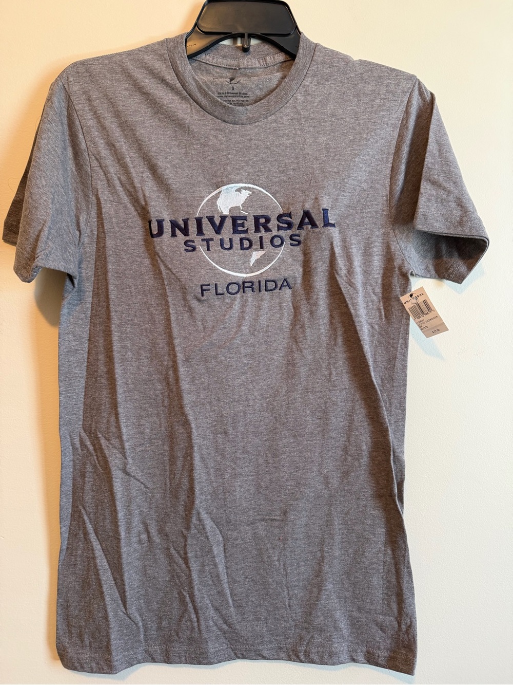 NWT Universal Studios Florida Gray T-shirt Small